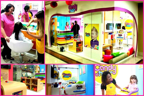 Candy Hair primeiro salão infantil especializado de Niterói